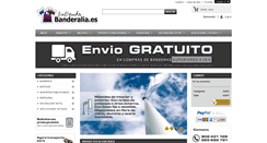 Desktop Screenshot of banderalia.es